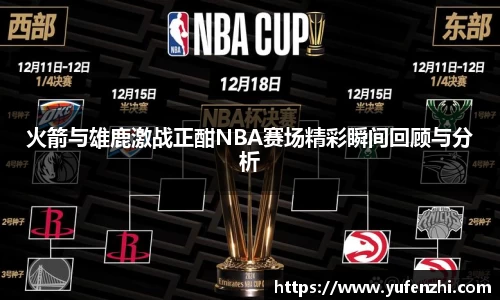 火箭与雄鹿激战正酣NBA赛场精彩瞬间回顾与分析